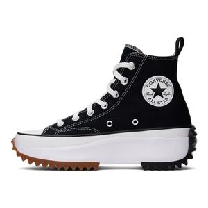 Black Run Star Hike Sneakers Used in Good Condition W7.5 M6